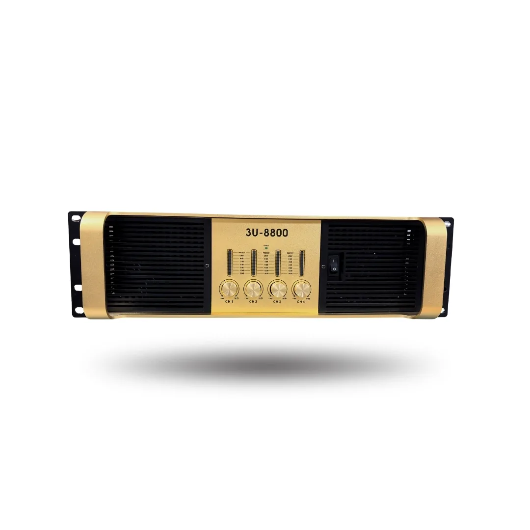 3U-8800 Heavy Duty 4-Channel Amplifier