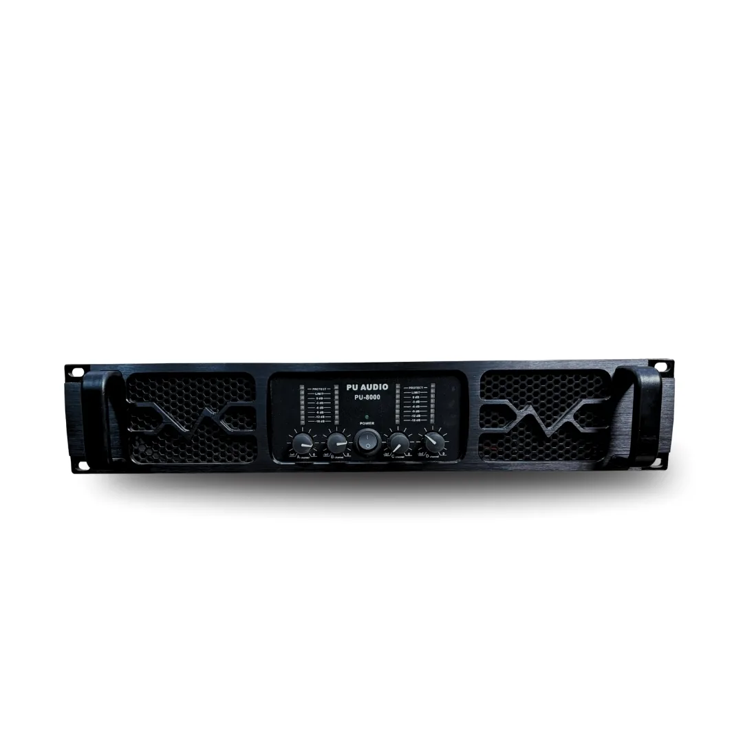 PU8000 4-Channel Class-H Amplifier